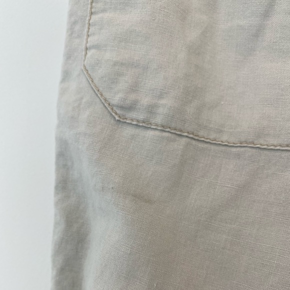 FREE PEOPLE BEIGE PANTS SIZE 4 - Picture 16 of 16